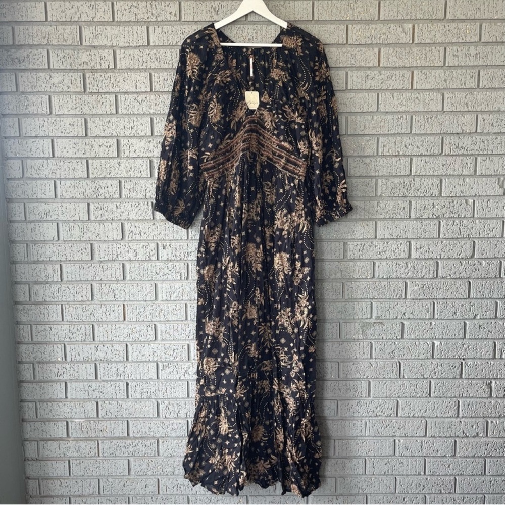 NWT Free People Golden Hour Maxi Dress Size XL